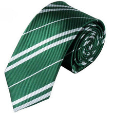 Load image into Gallery viewer, Halloween  Cosplay Costume Kids Adult Gryffindor Robe Ravenclaw Hufflepuff Slytherin Cloak Robe Tie Scarf Wand